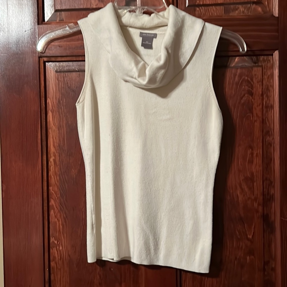 Ann Taylor Cowl neck sleeveless shirt size XS